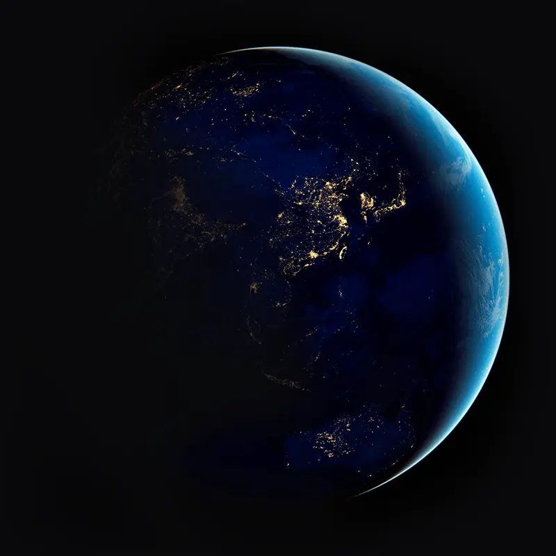 Leadership Moments Lab globe visual